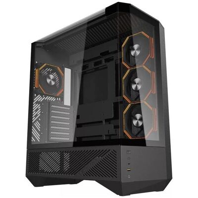 PC-Gehäuse Darkflash DY460 Aquarium 4x ARGB-Lüfter Schwarz Glas ATX PC-Gehäuse Darkflash DY460 Aquarium 4x ARGB-Lüfter Schwarz Glas ATX