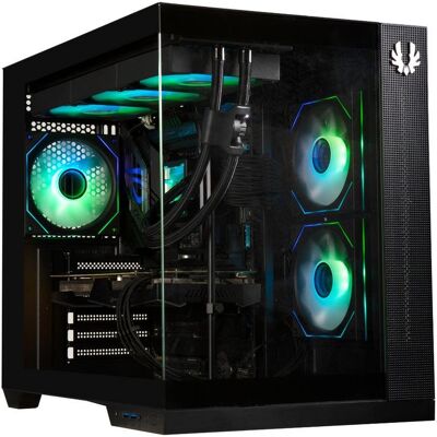 PC-Gehäuse BitFenix BFC-TRI-300-KKGSK-3A ARGB Glas Schwarz Full Tower PC-Gehäuse BitFenix BFC-TRI-300-KKGSK-3A ARGB Glas Schwarz Full Tower