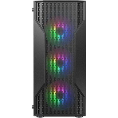 PC-Gehäuse Cougar MX110 RGB Schwarz Glasfenster Mid Tower ATX RGB-Lüfter PC-Gehäuse Cougar MX110 RGB Schwarz Glasfenster Mid Tower ATX RGB-Lüfter