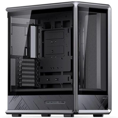 ATX Tower Jonsbo D401 Gehärtetes Glas Schwarz Kabelmanagement ATX Tower Jonsbo D401 Gehärtetes Glas Schwarz Kabelmanagement