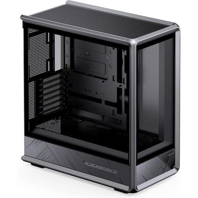 ATX Tower Jonsbo D401 Gehärtetes Glas Schwarz Kabelmanagement ATX Tower Jonsbo D401 Gehärtetes Glas Schwarz Kabelmanagement