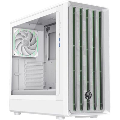 ATX Tower GameMax CLAW 460 WH Weiss Mesh Gehärtetes Glas RGB ATX Tower GameMax CLAW 460 WH Weiss Mesh Gehärtetes Glas RGB