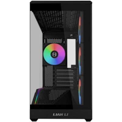 Gehäuse Lian-Li Vector V100R MINI Schwarz micro ATX Temperglas Gaming Gehäuse Lian-Li Vector V100R MINI Schwarz micro ATX Temperglas Gaming