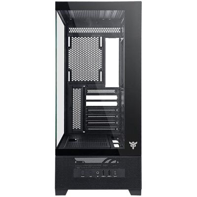 Gehäuse Tower ATX Itek SHOWBUI 37B Schwarz Metal Gaming Gehäuse Tower ATX Itek SHOWBUI 37B Schwarz Metal Gaming