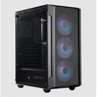 keep-out-gaming PC-Gehäuse Keep Out Gaming XC-200 MESH RGB Seitenfenster ATX keep-out-gaming PC-Gehäuse Keep Out Gaming XC-200 MESH RGB Seitenfenster ATX