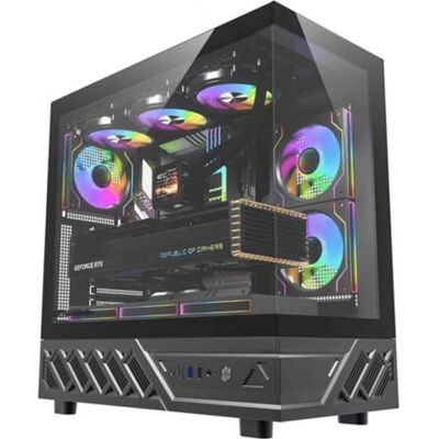 PC-Gehäuse Darkflash DS950 Midi Tower ATX Seitenfenster Schwarz PC-Gehäuse Darkflash DS950 Midi Tower ATX Seitenfenster Schwarz