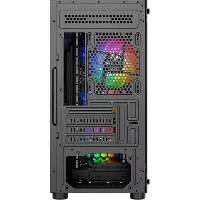 PC-Gehäuse Mini Tower Micro ATX xyz X-CS-AIRONE60LT-M-B Schwarz PC-Gehäuse Mini Tower Micro ATX xyz X-CS-AIRONE60LT-M-B Schwarz