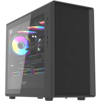 Gehäuse Darkflash DB460M Schwarz M-ATX ITX Gehärtetes Glas Gehäuse Darkflash DB460M Schwarz M-ATX ITX Gehärtetes Glas