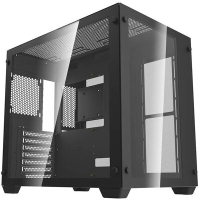 Darkflash C285 PC-Gehäuse - Unterstützt ATX, Micro ATX, ITX - Schwarz Darkflash C285 PC-Gehäuse - Unterstützt ATX, Micro ATX, ITX - Schwarz