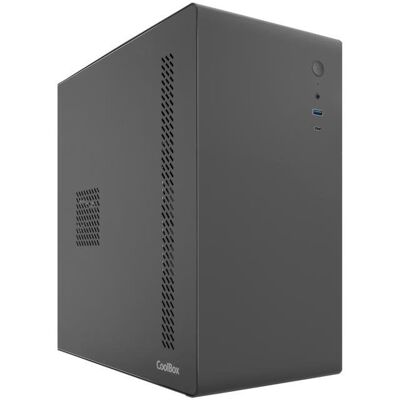 PC-Gehäuse Micro ATX CoolBox M640C FullMetal Schwarz USB-C 3.2 Gen1 PC-Gehäuse Micro ATX CoolBox M640C FullMetal Schwarz USB-C 3.2 Gen1