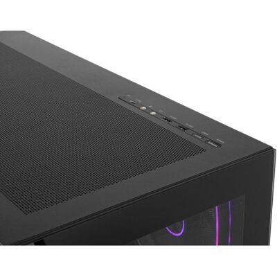 Gehäuse NOX Hummer BLADE ATX ARGB Gehärtetes Glas Schwarz Gehäuse NOX Hummer BLADE ATX ARGB Gehärtetes Glas Schwarz