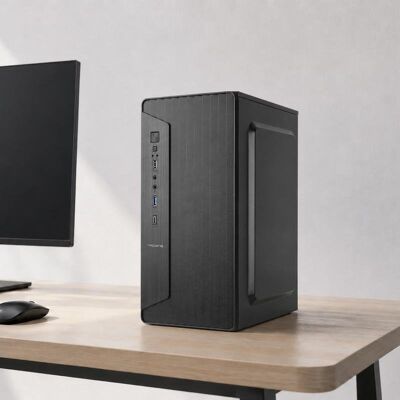 PC-Gehäuse Tacens Anima AC8500 MicroATX 500W Schwarz PC-Gehäuse Tacens Anima AC8500 MicroATX 500W Schwarz