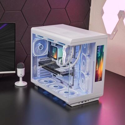 mars-gaming PC-Gehäuse Mars Gaming MC-REVMAX 11,8" IPS-Panoramabildschirm Weiß mars-gaming PC-Gehäuse Mars Gaming MC-REVMAX 11,8" IPS-Panoramabildschirm Weiß