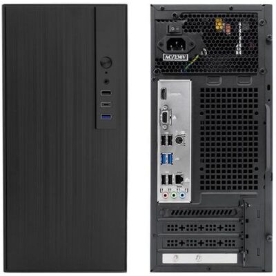 PC-Gehäuse CoolBox M460 Micro ATX USB-C 3.2 Gen1 ohne Netzteil PC-Gehäuse CoolBox M460 Micro ATX USB-C 3.2 Gen1 ohne Netzteil