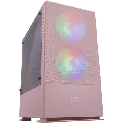 mars-gaming Mars Gaming MCZP Premium USB 3.0 Pink mit Fenster mars-gaming Mars Gaming MCZP Premium USB 3.0 Pink mit Fenster
