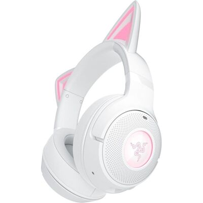 Razer Kraken Kitty V2 BT Kabellose RGB-Gaming-Kopfhörer, Weiß Razer Kraken Kitty V2 BT Kabellose RGB-Gaming-Kopfhörer, Weiß