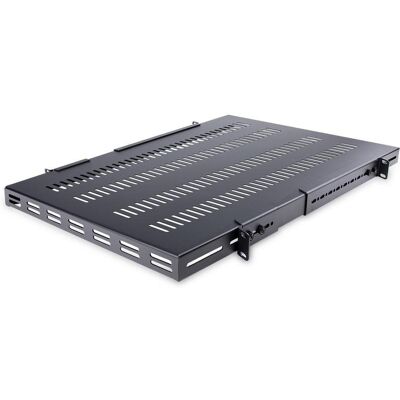 Belüftetes, verstellbares 1U-Regal für Rack StarTech.com ADJSHELFHDV 150 kg Belüftetes, verstellbares 1U-Regal für Rack StarTech.com ADJSHELFHDV 150 kg