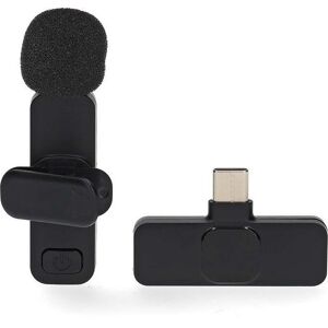 Mikrofon NEDIS MICW110BK USB-C omnidirektional kabellos mit Akku Mikrofon NEDIS MICW110BK USB-C omnidirektional kabellos mit Akku