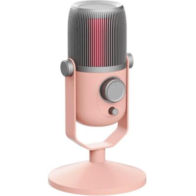 Mikrofon Thronmax M4R USB Kondensator Streaming Podcast Rosa Edition 96kHz Mikrofon Thronmax M4R USB Kondensator Streaming Podcast Rosa Edition 96kHz
