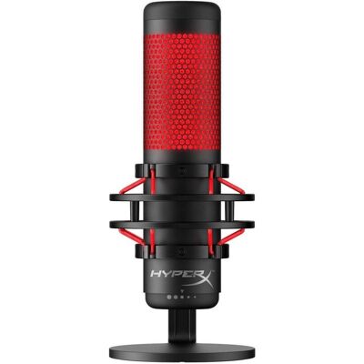 HyperX Quadcast Kondensator-Gaming-Mikrofon PC/MAC/PS4 HyperX Quadcast Kondensator-Gaming-Mikrofon PC/MAC/PS4