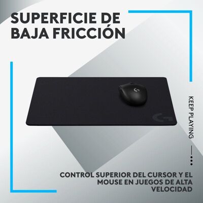 Logitech G440 Gaming-Mauspad, 28 x 34 cm, Schwarz Logitech G440 Gaming-Mauspad, 28 x 34 cm, Schwarz