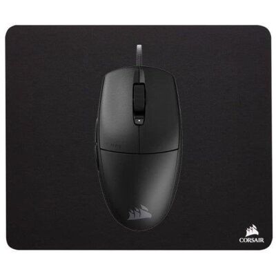 Maus Corsair M55 kabelgebunden + MM100 Stoff-Mauspad schwarz symmetrisch Maus Corsair M55 kabelgebunden + MM100 Stoff-Mauspad schwarz symmetrisch