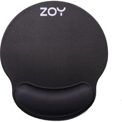 Ergonomische Mausmatte ZOY ZMP25 mit Handgelenkstütze schwarz Ergonomische Mausmatte ZOY ZMP25 mit Handgelenkstütze schwarz