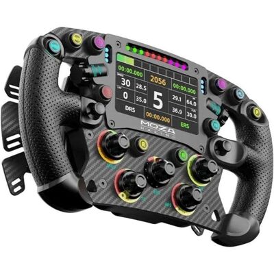 Lenkrad Moza FSR2 Rennsport 280 mm Touchscreen Carbon RGB MOZA kompatibel Lenkrad Moza FSR2 Rennsport 280 mm Touchscreen Carbon RGB MOZA kompatibel