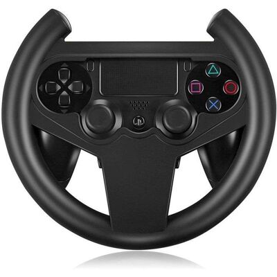 dam-electronics Dam Electronics Lenkrad-Aufsatz für PS4-Controller, Renn- und Simulationsspiele, ABS/PVC dam-electronics Dam Electronics Lenkrad-Aufsatz für PS4-Controller, Renn- und Simulationsspiele, ABS/PVC