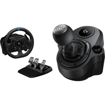 Logitech G923 Driving Force Lenkrad mit Shifter und Dreifachpedal PS5/PS4/PC Logitech G923 Driving Force Lenkrad mit Shifter und Dreifachpedal PS5/PS4/PC