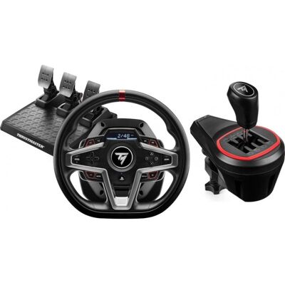 Kit Lenkrad Thrustmaster T248 PC/PS4/PS5 + Schalthebel TH8S Kit Lenkrad Thrustmaster T248 PC/PS4/PS5 + Schalthebel TH8S