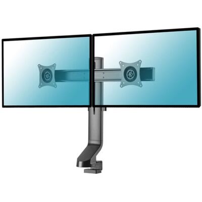 Kimex Doppelarm-Tischhalterung für 17-27"-Monitore, VESA 100x100, max. 7 kg Kimex Doppelarm-Tischhalterung für 17-27"-Monitore, VESA 100x100, max. 7 kg