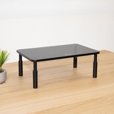 Monitorständer TooQ TQMR081 Höhenverstellbar 20 kg Schwarz Monitorständer TooQ TQMR081 Höhenverstellbar 20 kg Schwarz