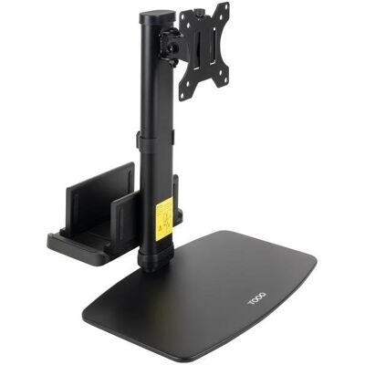 Monitorständer TooQ DB1128TN-B für 17"-27" höhenverstellbar VESA schwarz Monitorständer TooQ DB1128TN-B für 17"-27" höhenverstellbar VESA schwarz