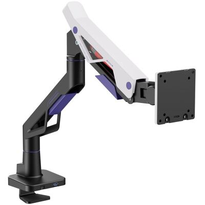 Kimex 015-5001 Monitor Tischhalterung Gaming 24 bis 57" VESA 75x75 bis 200x200 Max 30Kg mit USB-A und USB-C Kimex 015-5001 Monitor Tischhalterung Gaming 24 bis 57" VESA 75x75 bis 200x200 Max 30Kg mit USB-A und USB-C