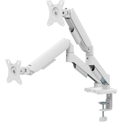 Kimex 015-2752 Monitorhalterung Tisch Mechanisch 2x 17-32" VESA 75x75-100x100 Max 9Kg Kimex 015-2752 Monitorhalterung Tisch Mechanisch 2x 17-32" VESA 75x75-100x100 Max 9Kg