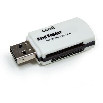 Cool All in One Speicherkartenleser - USB 2.0, 4 Slots Cool All in One Speicherkartenleser - USB 2.0, 4 Slots