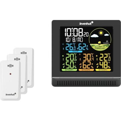 Wetterstation Levenhuk Wezzer Plus LP40 Kabellos 3 Sensoren Wetterstation Levenhuk Wezzer Plus LP40 Kabellos 3 Sensoren
