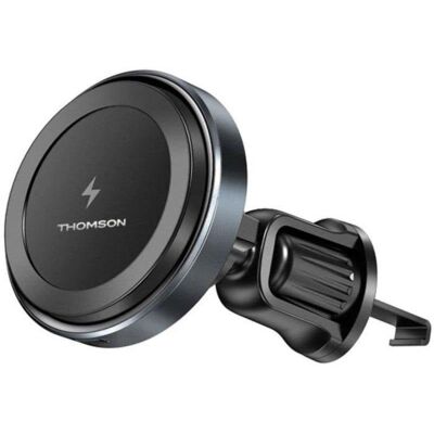 Drahtloser Magnetlader für Auto Thomson Qi 15W mit Gitterhalterung Drahtloser Magnetlader für Auto Thomson Qi 15W mit Gitterhalterung
