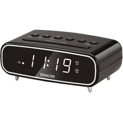 Wecker Radio Sencor SRC 2600 B PLL Doppellautsprecher LED-Einstellbar Wecker Radio Sencor SRC 2600 B PLL Doppellautsprecher LED-Einstellbar