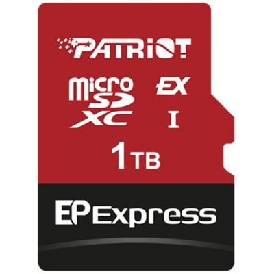 MicroSD-Karte Patriot EP Express 1 TB 800/600 MB/s UHS-I Klasse 10 MicroSD-Karte Patriot EP Express 1 TB 800/600 MB/s UHS-I Klasse 10
