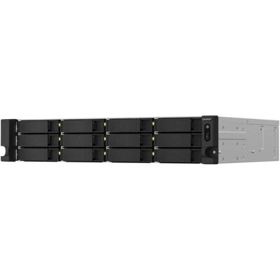 QNAP TS-1264U-RP-8G NAS 12 Schächte 2x2,5GbE Schwarz QNAP TS-1264U-RP-8G NAS 12 Schächte 2x2,5GbE Schwarz