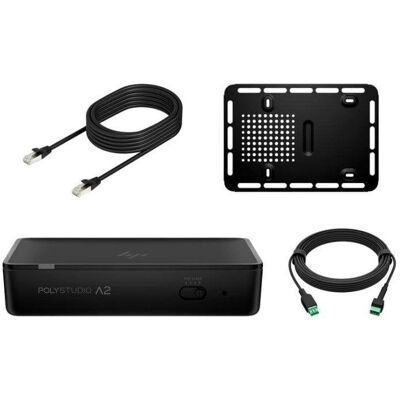Audiozubehör Poly Studio A2 Bridge Ethernet Plug and Play Schwarz Audiozubehör Poly Studio A2 Bridge Ethernet Plug and Play Schwarz