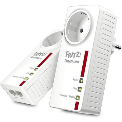 AVM Fritz! Box Powerline 1220E Gigabit Extender Set AVM Fritz! Box Powerline 1220E Gigabit Extender Set