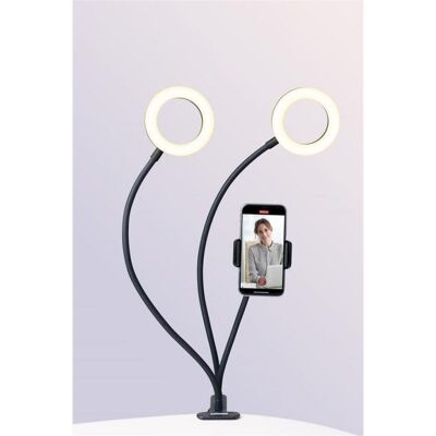 Lichtring Braun 371047 LED 200 lm USB 1,4 m Schwarz Weiß Lichtring Braun 371047 LED 200 lm USB 1,4 m Schwarz Weiß