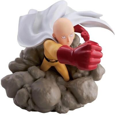 Diorama Figur Bandai One Punch Man Saitama PVC 1/8 Stadtbasis Diorama Figur Bandai One Punch Man Saitama PVC 1/8 Stadtbasis
