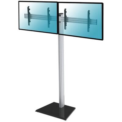 Kimex Bodenständer für 2 Fernseher (50-55 Zoll), Höhe 240 cm, VESA 600x400, max. 50 kg Kimex Bodenständer für 2 Fernseher (50-55 Zoll), Höhe 240 cm, VESA 600x400, max. 50 kg