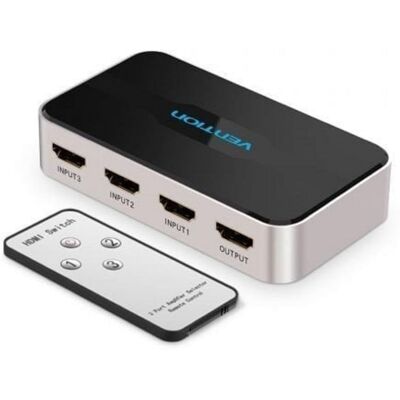 HDMI Splitter Vention AFFH0 4 Ports 4K Ultra HD Plug and Play HDMI Splitter Vention AFFH0 4 Ports 4K Ultra HD Plug and Play
