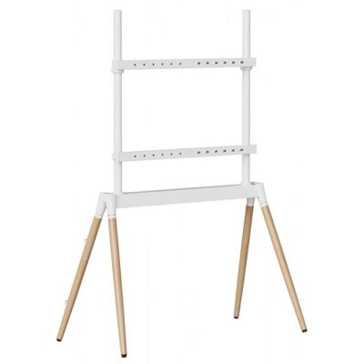 TV Wandhalterung Gembird TVS-86F-01-W Weiß Holz 55-86 Zoll Höhenverstellbar TV Wandhalterung Gembird TVS-86F-01-W Weiß Holz 55-86 Zoll Höhenverstellbar