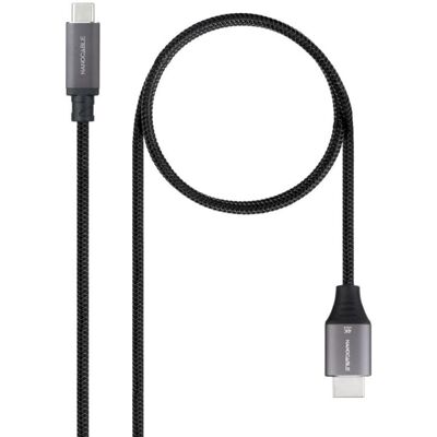 Adapter Nanocable 10.15.5262 USB-C HDMI 2.0 4K 60 Hz 1,8 m Schwarz Adapter Nanocable 10.15.5262 USB-C HDMI 2.0 4K 60 Hz 1,8 m Schwarz